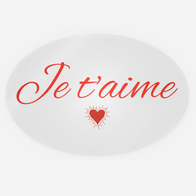 Autocollant énergétique “Je t’aime”