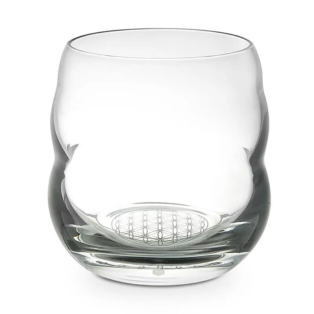 Verre Fleur de Vie Platine - Reconnectez-vous à l’Eau Vivante