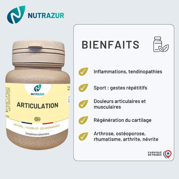 Articulation - protection articulaire et musculaire - arthrose – Image 2