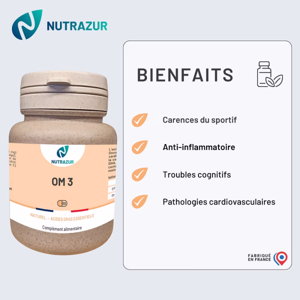 Omega 3 (90 capsules)- EPA et DHA haute qualité QualitySilver (90 capsules) – Image 3